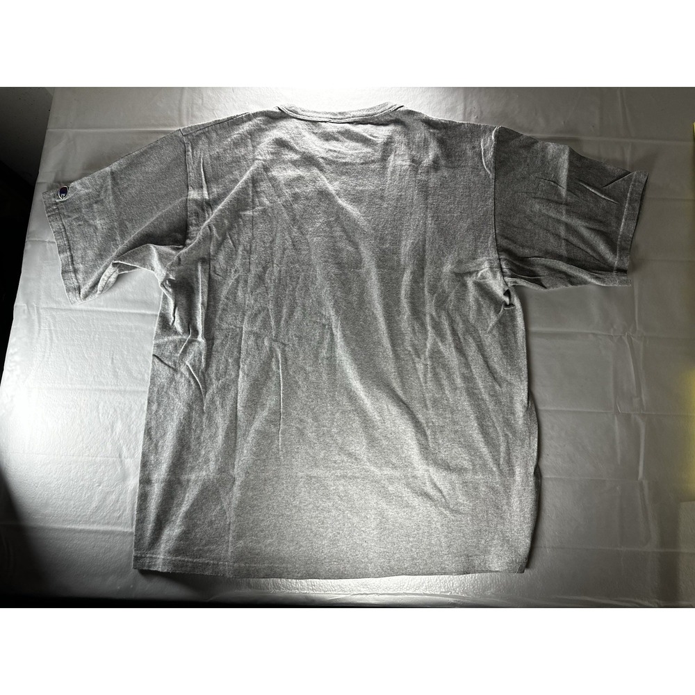 VTG Champion Millikin University T Shirt Mens XL Gray Spell Out College Athletic - Picture 11 of 11